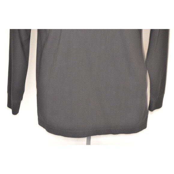 Nebraska Blackshirts Men's Medium Black Embroidered Mock Neck Long Sleeve Shirt - Picture 3 of 12